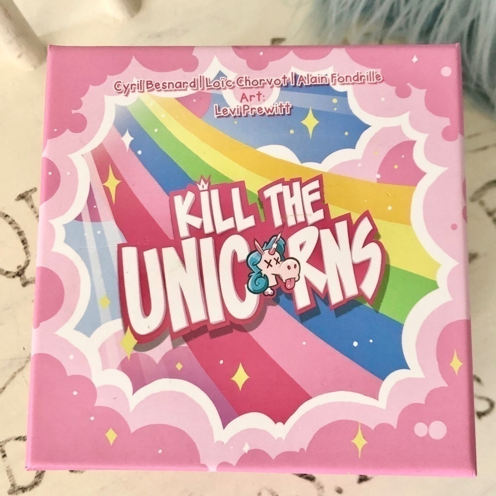 Kill The Unicorns, Card Game, 3-6 Players, Ages 10+,‎ Great Condition, Complete